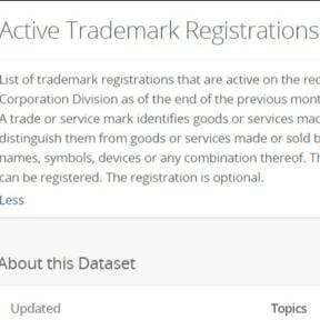 Perform trademark searches.