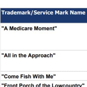 Perform trademark searches.