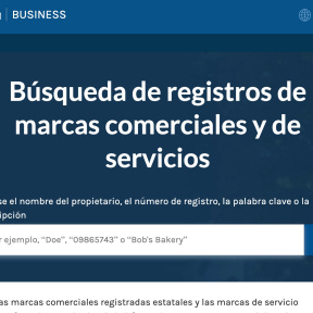 Realiza una búsqueda de marcas.