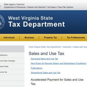 Register for sales and use tax.