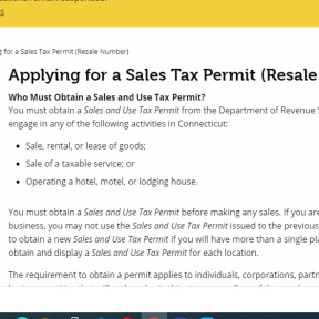 Register for sales and use taxes.