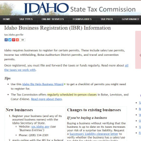 Register for state taxes.