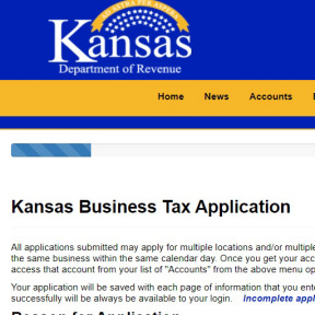 Register for tax.
