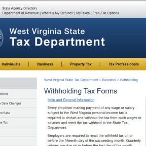 Register for withholding tax.