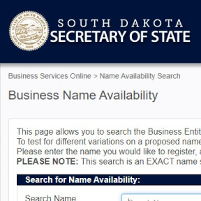 Name your business.
