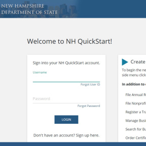 Register your business in New Hampshire.