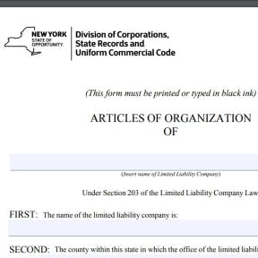 Register your business with the state.