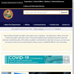 Fill out the registration form on your state's Small Business website.