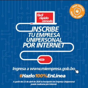 Registra tu negocio.