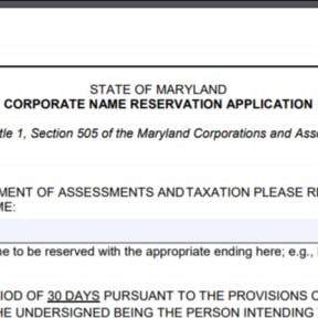 Reserve your business name.