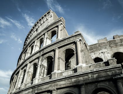 Imagen del coliseo romano.