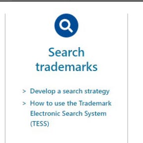 Perform trademark searches.