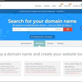 See if the web domain name is available.