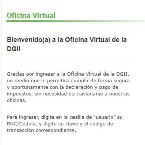 Solicita el Registro Nacional del Contribuyente (RNC).