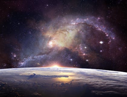 Espaço sideral.