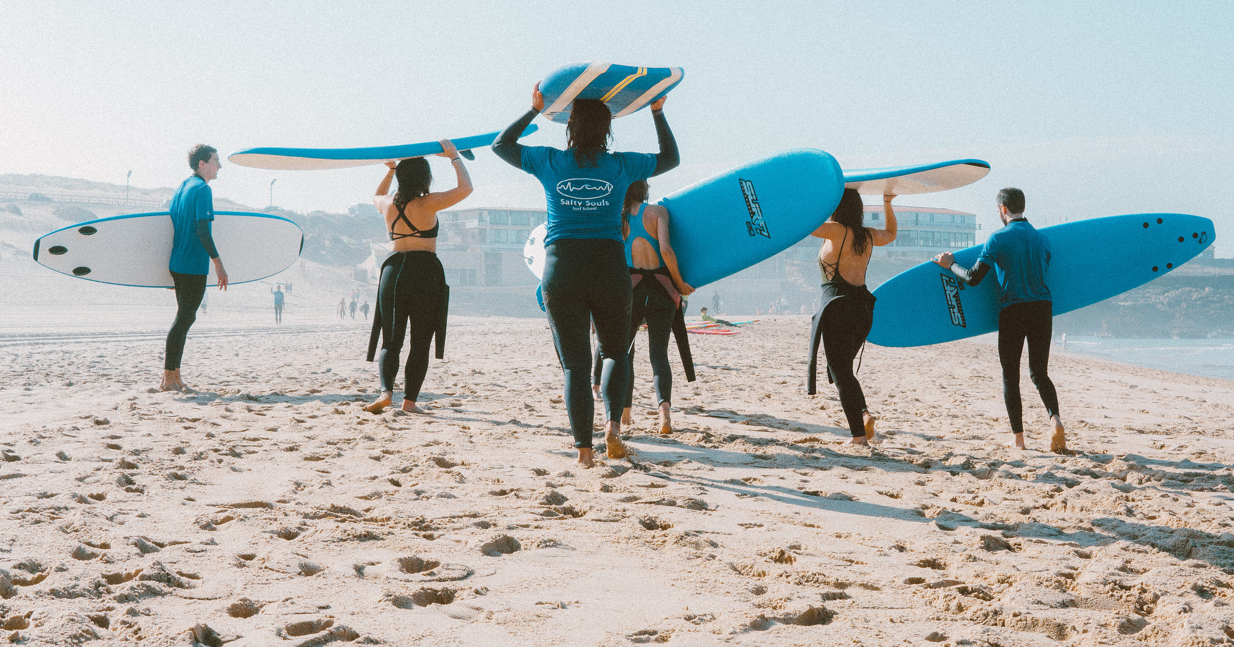 Surf School Business Names + Free Logos