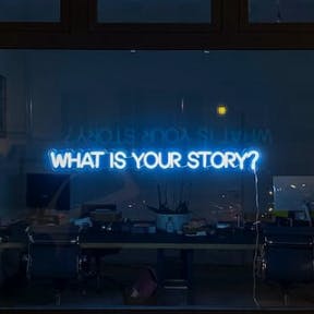 Tell your story.