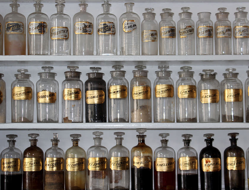 La phytothérapie dans une entreprise de médecine traditionnelle chinoise.