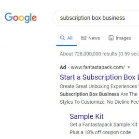 Use search engine marketing (SEM) techniques.