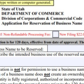 Reserve your business name.