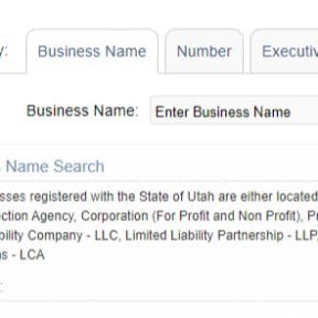 Enter your business name in the search bar.