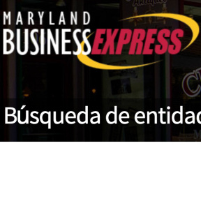Utiliza la herramienta de búsqueda de negocios en línea de Maryland.
