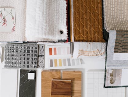 A variety of fabrics and textures that represent versatility.