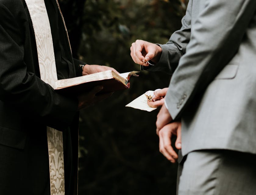 Nomes para serviços de celebrante de casamento