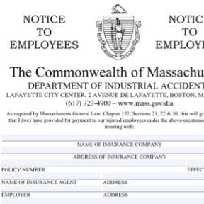Obtain workers' compensation insurance.