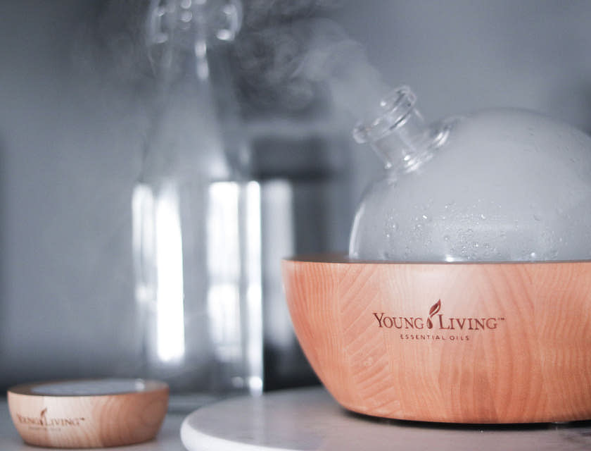 Difusor da marca Young Living.