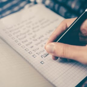 Read through your list again.