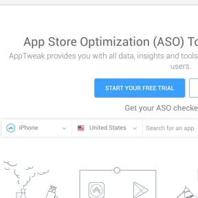 Busca términos compatibles con ASO.