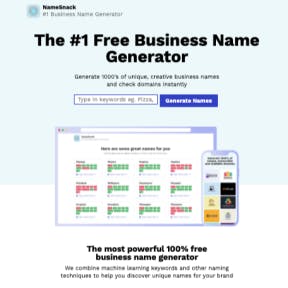 Use a name generator.