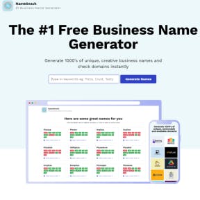 Use an online name generator.