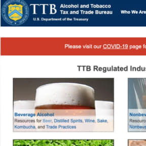 Visita el sitio web de la TTB.