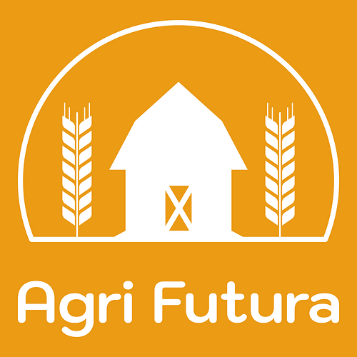 Logotipo para uma empresa agrícola chamada Agri Futura.