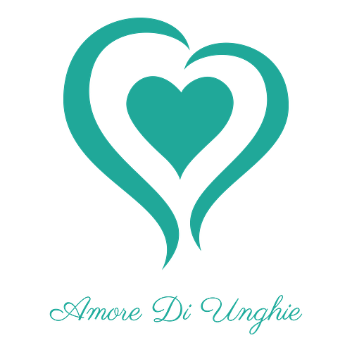 Un logo per un salone per le unghie che si chiama Amore di Unghie.