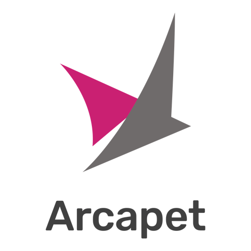 Logotipo bíblico para uma empresa chamada Arcapet.