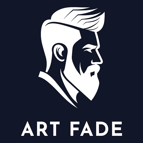 Random logo for a business called Art Fade.
