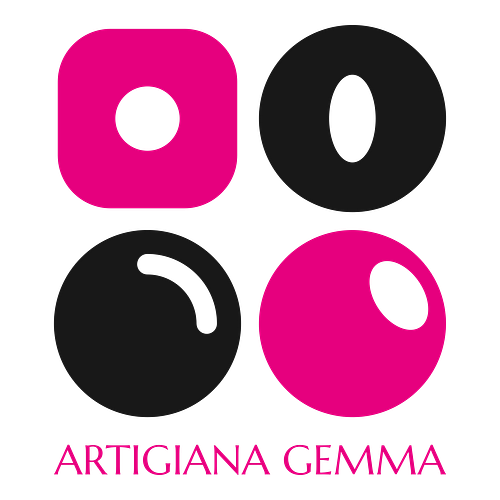 Un logo per un’attività artigianale che si chiama Artigiana Gemma.