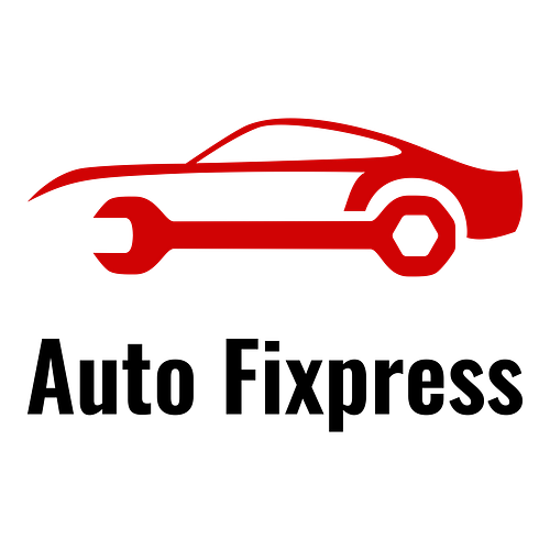 Ein Logo für eine Autowerkstadt namens Auto Fixpress.