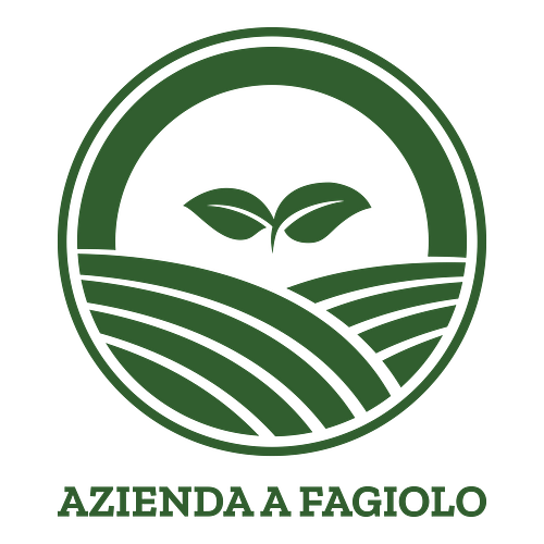 Un logo a tema agricoltura per un'azienda che si chiama Azienda A Fagiolo.