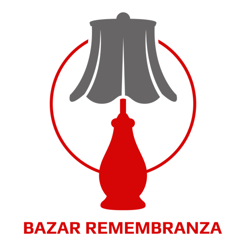Logo para un negocio de manualidades de una empresa llamada Bazar Remembranza.