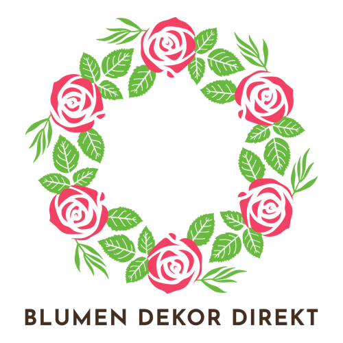 Ein Logo für einen Blumenladen namens Blumen Dekor Direkt.