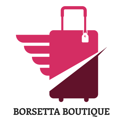 Logos de negocio de bolsos llamado "Borsetta Boutique".