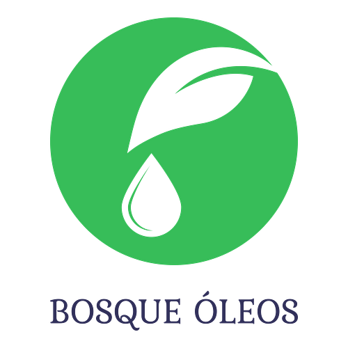 Logo para negocios de belleza de una empresa llamada Bosque Óleos.