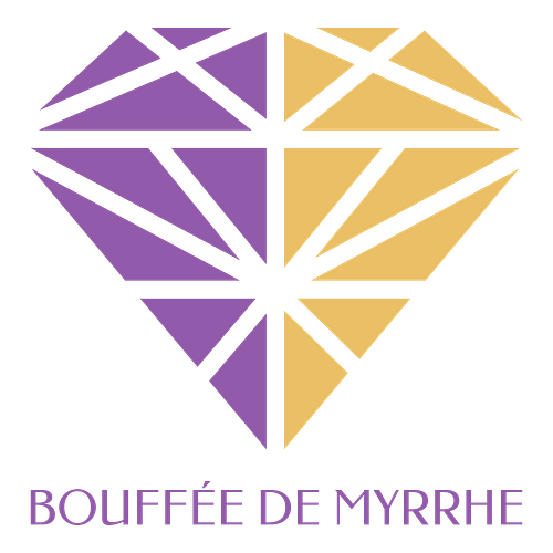 Un logo de parfumerie pour une entreprise appelée Un logo de parfumerie pour une entreprise appelée Bouffée de Myrrhe.