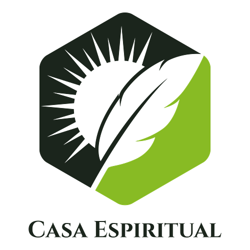 Logotipo para uma loja de artigos religiosos chamada Casa Espiritual.