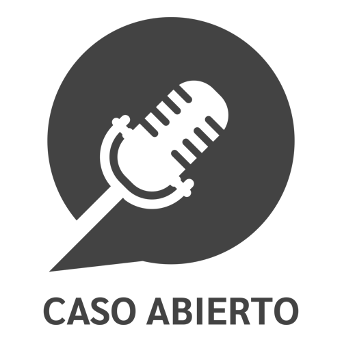 Logo para podcast llamado Caso Abierto.
