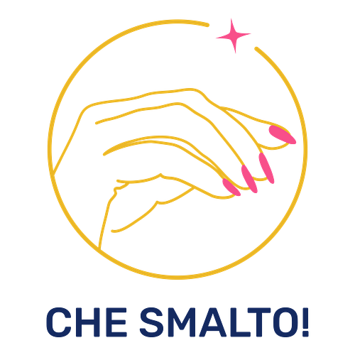 Un logo per un salone per le unghie che si chiama Che Smalto.